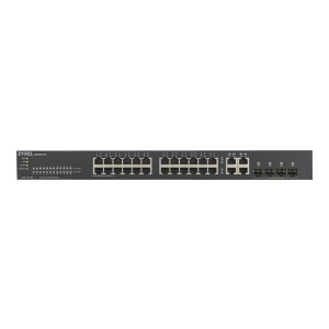 ZyXEL GS1920-24v2 - Switch - Smart - 24 x 10/100/1000 + 4 x Kombi-Gigabit-SFP