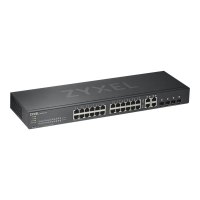 ZyXEL GS1920-24v2 - Switch - Smart - 24 x 10/100/1000 + 4 x Kombi-Gigabit-SFP