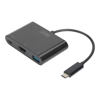 DIGITUS USB Type-C HDMI Multiport Adapter, 3-Port