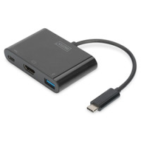 DIGITUS USB Type-C HDMI Multiport Adapter, 3-port