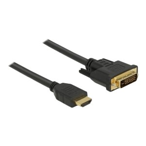 Delock 85655 - 3 m - HDMI tipo A (Standard) - DVI -...