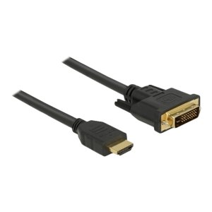 Delock Adapter cable - DVI-D male to HDMI male