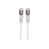 Intellinet Network Patch Cable, Cat7 Cable/Cat6A Plugs, 1.5m, White, Copper, S/FTP, LSOH / LSZH, PVC, RJ45, Gold Plated Contacts, Snagless, Booted, Lifetime Warranty, Polybag