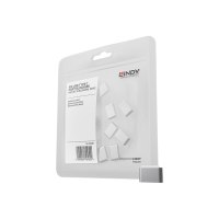 Lindy USB-C port blocker - white (pack of 10)