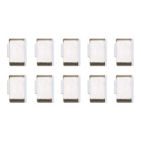 Lindy USB-C port blocker - white (pack of 10)