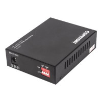 Intellinet Gigabit PoE+ Media Converter, 1 x 1000Base-T RJ45 Port to 1 x SFP Port, PoE+ Injector - Medienkonverter - 1GbE - 10Base-T, 100Base-TX, 1000Base-T - RJ-45 / SFP (mini-GBIC)