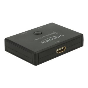 Delock HDMI 2 - 1 Switch bidirectional 4K 60 Hz