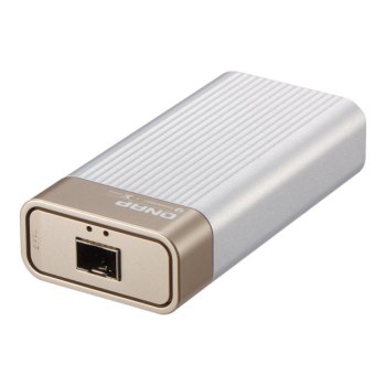 QNAP QNA-T310G1S - Thunderbolt 3 - SFP+ - Oro - Grigio - Attività - Collegamento - Potenza - 10 Gbit/s - 0 - 40 °C