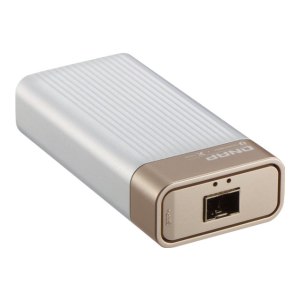 QNAP QNA-T310G1S - Thunderbolt 3 - SFP+ - Oro - Grigio - Attività - Collegamento - Potenza - 10 Gbit/s - 0 - 40 °C