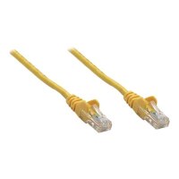 Intellinet Network Patch Cable, Cat6, 0.25m, Yellow, Copper, S/FTP, LSOH / LSZH, PVC, RJ45, Gold Plated Contacts, Snagless, Booted, Polybag - Patch-Kabel - RJ-45 (M)