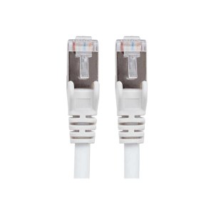 Intellinet Network Patch Cable, Cat6, 0.5m, White, Copper, S/FTP, LSOH / LSZH, PVC, RJ45, Gold Plated Contacts, Snagless, Booted, Lifetime Warranty, Polybag - Patch-Kabel - RJ-45 (M)