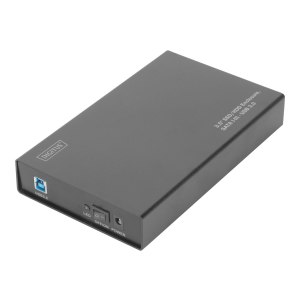 DIGITUS DA-71106 - Box esterno HDD/SSD - 2.5/3.5" - SATA - Seriale ATA II - Serial ATA III - 5 Gbit/s - Collegamento del dispositivo USB - Nero