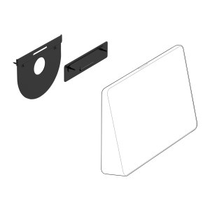 Logitech Tap Wall Mount - Mounting Kit for Video...