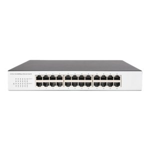 DIGITUS 24-Port Fast Ethernet Switch, 19 Zoll, Unmanaged