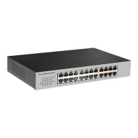 DIGITUS 24-Port Fast Ethernet Switch, 19 Zoll, Unmanaged