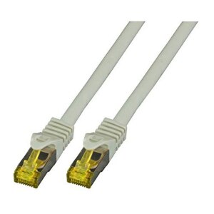 EFB Elektronik Patch-Kabel Cat6a S/FTP RJ-45 2m Grigio