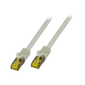 EFB Elektronik Patch-Kabel Cat6a S/FTP RJ-45 3m Grigio