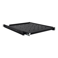 Inter-Tech SWAS-550/800 - Rack-Bodenpaneel - Schwarz, RAL 9005 - 1U - 48.3 cm (19")