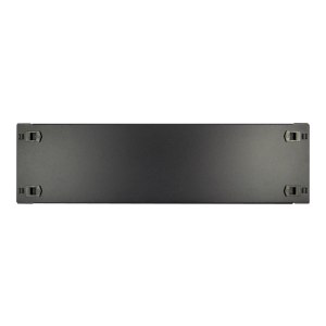Inter-Tech Blindplatte - Schwarz, RAL 9005 - 3U - 48.3 cm...