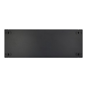 Inter-Tech Blindplatte - Schwarz, RAL 9005 - 4U - 48.3 cm...