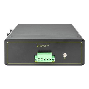 DIGITUS Industrial 8 Port Gigabit PoE Switch, Unmanaged, 2 Uplinks