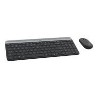 Logitech Slim Wireless Combo MK470 - Tastatur-und-Maus-Set