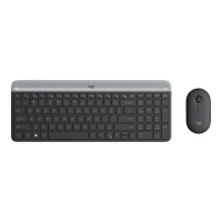 Logitech Slim Wireless Combo MK470 - Tastatur-und-Maus-Set