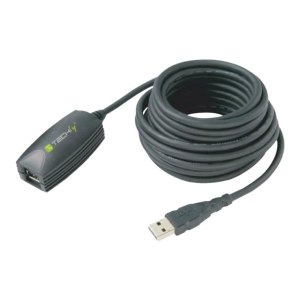 Techly USB extension cable - USB Type A (F) to USB Type A...