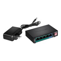 TRENDnet TPE-LG50 - Gigabit Ethernet (10/100/1000) - Full duplex - Supporto Power over Ethernet (PoE)