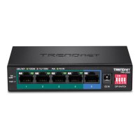 TRENDnet TPE LG50 - Switch - unmanaged - 4 x 10/100/1000 (PoE+)