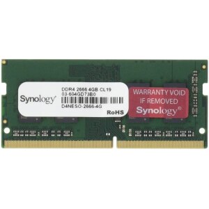 Synology D4NESO-2666-4G - 4 GB - 1 x 4 GB - DDR4 - 2666...