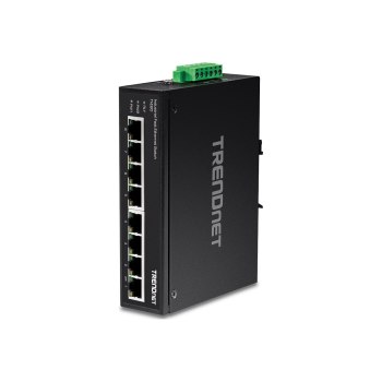 TRENDnet TI-E80 - Switch - unmanaged - 8 x 10/100