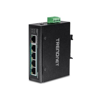 TRENDnet TI-PE50 - Switch - unmanaged - 4 x 10/100 (PoE+)