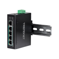 TRENDnet TI-PE50 - Switch - unmanaged - 4 x 10/100 (PoE+)