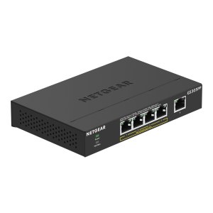 Netgear GS305PP - Switch - unmanaged - 5 x 10/100/1000 (4...