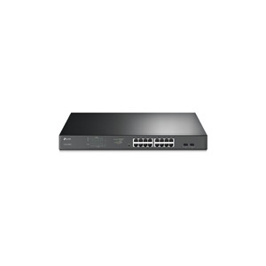 TP-LINK JetStream TL-SG1218MPE - Switch - Smart - 16 x 10/100/1000 (PoE+)