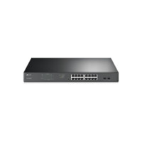 TP-LINK JetStream TL-SG1218MPE - Switch - Smart - 16 x 10/100/1000 (PoE+)