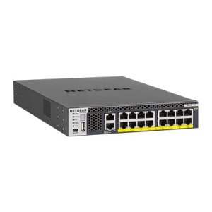 Netgear M4300-16X - Switch - L3 - managed - 16 x 100/1000/2.5G/5G/10GBase-T (PoE+)