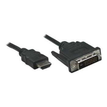 Techly Adapterkabel - HDMI männlich zu DVI-D männlich