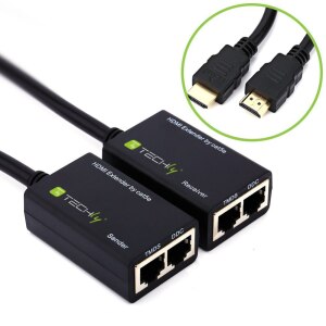 Techly IDATA EXT-E30D Amplificatore HDMI