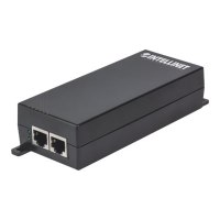 Intellinet Gigabit High-Power PoE+ Injector,1 x 30 W Port, IEEE 802.3at/af Compliant, Plastic Housing