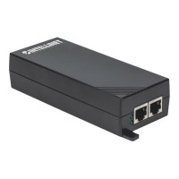 Intellinet Gigabit High-Power PoE+ Injector,1 x 30 W Port, IEEE 802.3at/af Compliant, Plastic Housing