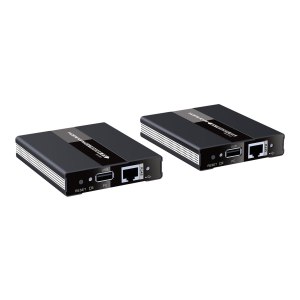 Techly HDMI KVM Extender on network cable - Sender und...