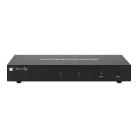 Techly 2-Port DisplayPort1.2 Dual-Monitor KVM Switch