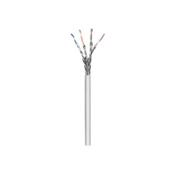 Intellinet Network Bulk Cat7 Cable, 23 AWG, Solid Wire, 305m, Grey, Copper, S/FTP, LSZH, CPR-Dca Rated, Drum