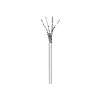 Intellinet Network Bulk Cat6a Cable, 23 AWG, Solid Wire, 305m, Grey, Copper, S/FTP, LSZH, CPR-Dca Rated, Drum