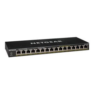 Netgear GS316P - Switch - unmanaged - 16 x 10/100/1000...