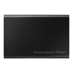 Samsung T7 Touch MU-PC2T0K - SSD - verschlüsselt - 2 TB - extern (tragbar)