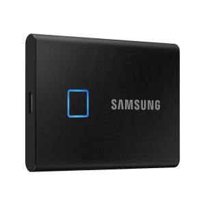 Samsung T7 Touch MU-PC2T0K - SSD - verschlüsselt - 2 TB - extern (tragbar)