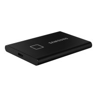 Samsung T7 Touch MU-PC2T0K - SSD - verschlüsselt - 2 TB - extern (tragbar)